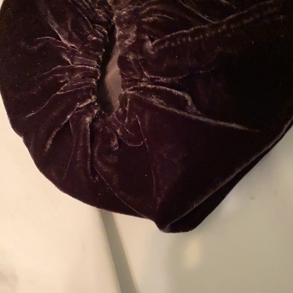 NWT Free People Black Velvet Marie Open Back Top M - Picture 6 of 7